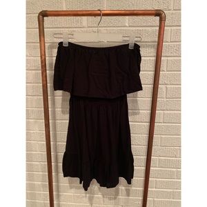 Xhilaration Pull-on Tube Tiered Dress